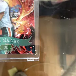 Wild Card Splat Dan Marino Serial Numbered 1/2 Football Trading Card - Image 4