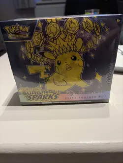 Pokemon Center Surging Sparks Elite Trainer Box ETB Brand New & Factory Sealed - Image 1