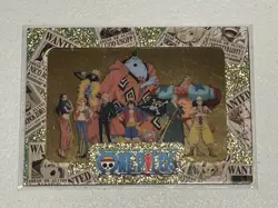 Cybercel ONE PIECE Series 1 Hyper Rare Straw Hat Crew - Unscanned - Image 1