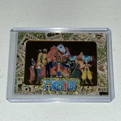 Cybercel ONE PIECE Series 1 Hyper Rare Straw Hat Crew - Unscanned - Image 4