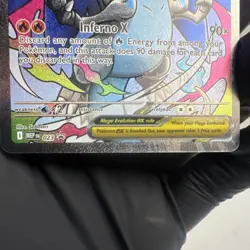 Mega Charizard X ex 023 Me: Mega Evolution Promo Full Art Holo HP 360 English - Image 5