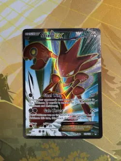 Pokemon XY BREAKpoint Scizor EX 119/122 NM - Image 1