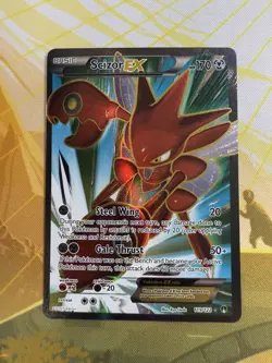 Pokemon XY BREAKpoint Scizor EX 119/122 NM - Image 4