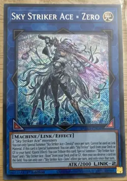 Sky Striker Ace = Zero DUAD-EN049 Duelist's Advance 1st Edition - Image 1