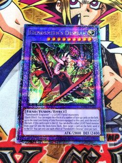 Fiendsmith's Desirae ra04-en056 1st Edition (NEW) Quarter Century Rare Yu-Gi-Oh! - Image 1