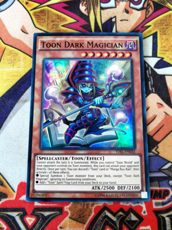 Toon Dark Magician tdil-en032 Unltd Ed (VLP) Super Rare Yu-Gi-Oh! - Image 1