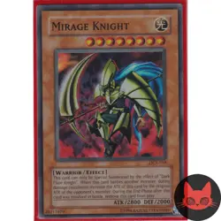 Yugioh Mirage Knight DCR-018 Super Rare NM - Image 1