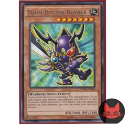 Yugioh Toon Buster Blader BOSH-EN038 Rare NM - Image 1