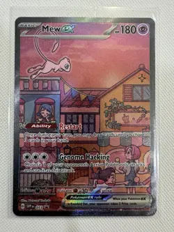 Mew ex 053 SVP Scarlet & Violet Promo Holo Eng HP180 Pokemon TCG 2023 - Image 1