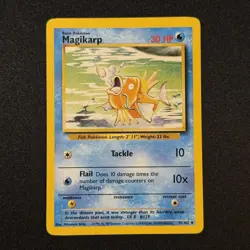 Magikarp 35/102 Pokemon Base Set Unlimited (MP) - Image 1