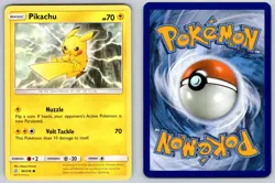 Pikachu 66/236 Common Cosmic Eclipse Pokemon NM - LP - Image 3