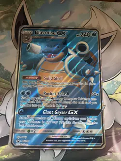Blastoise GX - (Black Star Promos) SM189 Jumbo Card Holo Pokemon Oversized - Image 1