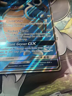 Blastoise GX - (Black Star Promos) SM189 Jumbo Card Holo Pokemon Oversized - Image 3