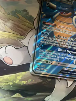 Blastoise GX - (Black Star Promos) SM189 Jumbo Card Holo Pokemon Oversized - Image 4