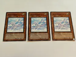 3X Light Effigy TAEV-EN037 3 x3 Yugioh Yu Gi Oh! Playset Mixed - Image 1
