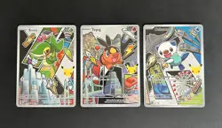 Pokemon TCG Series 2 First Partner Illustration Collection Gen 5 Unova FULL SET - Image 1