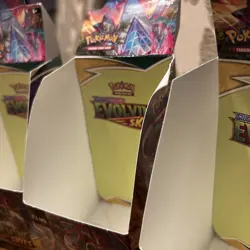 Pokemon TCG Evolving Skies Empty Half Booster Boxes X3 (No Packs) - Image 4
