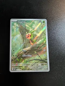 Chespin 087/086 Holo Illustration Rare Chaos Rising Pokemon Holo Near Mint - Image 1