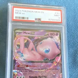 The Pokemon Company Mew ex Sv: Scarlet & Violet 151 EN 151/165 Holo PSA 9 - Image 1