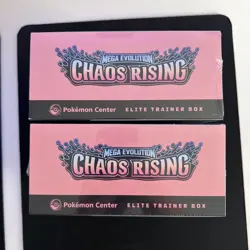 2x Chaos Rising Pokemon Center Elite Trainer Box ETB - BRAND NEW & SEALED ✅ - Image 5