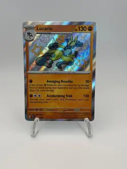 2024 Pokemon Paldean Fates Lucario 174/091 - Image 1