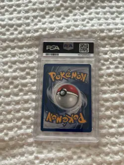 2000 POKEMON GYM HEROES HOLO #14 SABRINA'S GENGAR PSA 7 *Crazy Swirl* - Image 5
