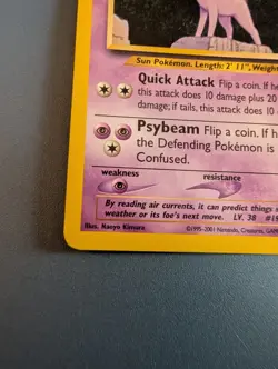 2001 Pokemon Espeon 20/75 Neo Discovery Non Holo Rare WOTC [NM] - Image 5