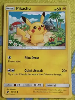 The Pokemon Company Pikachu SM-Crimson Invasion Common 30/111 ENG - Image 1