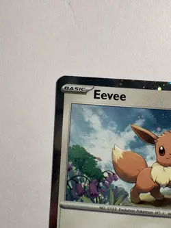 Pokemon TCG 2023 Eevee SVP 043 Black Star Promo Cosmos Holo NM - Image 5