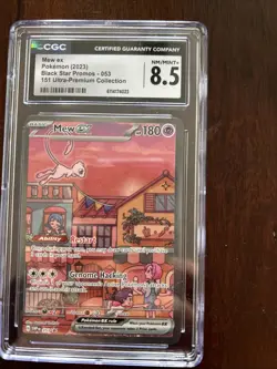 Mew EX 053 151 Ultra-premium Collection Pokemon CGC 8.5 Nm/mint+ - Image 1