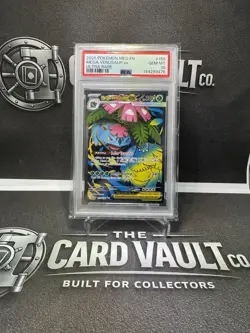 2025 POKEMON MEG EN-MEGA EVOLUTION ULTRA RARE #155 MEGA VENUSAUR EX PSA 10 - Image 1