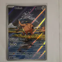 The Pokemon Company Cufant 076/064 Sv: Shrouded Fable Illus Rare Holo ENG - Image 3