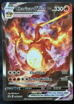 Pokemon TCG Charizard VMAX Sword & Shield Swsh261 Holo Promo - Image 1