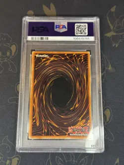 2003 YUGIOH! DARK MAGICIAN GIRL MAGICIAN FORCE SECRET RARE HOLO MFC-000 - Image 2
