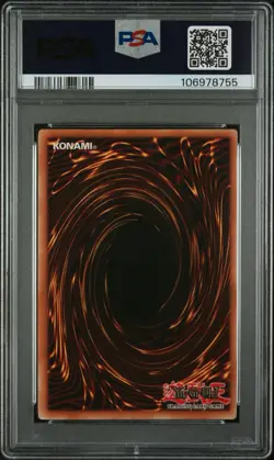 2003 YUGIOH! DARK MAGICIAN GIRL MAGICIAN FORCE SECRET RARE HOLO MFC-000 - Image 4