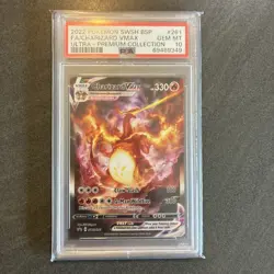 PSA 10 Charizard Vmax SWSH261 Pokemon SWSH UPC Ultra Premium Collection Promo - Image 1