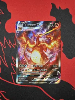 CHARIZARD VMAX 2022 POKEMON BLACK STAR PROMO #SWSH261 GIGANTAMAX TCG Q0883 - Image 1