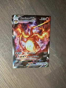 Pokemon TCG Charizard VMAX SWSH261 Black Star Promo Card Ungraded. - Image 1