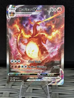 Pokemon TCG Charizard VMAX Sword & Shield Swsh261 Holo Promo - Image 1