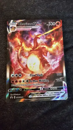 Pokemon Sword & Shield Charizard VMAX SWSH261 Black Star Promo NM - Image 1