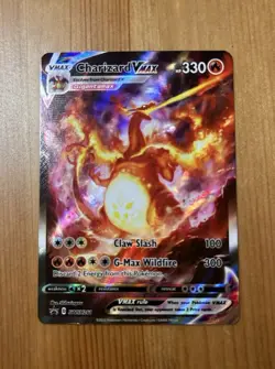 Pokemon TCG Charizard VMAX SWSH261 Holo Promo Card Near Mint Condition - Image 2