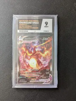 Pokemon TCG Charizard v SWSH & 2022 Black star Promo Charizard VMAX SWSH261 - Image 2