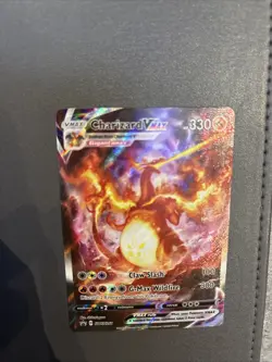 Pokemon TCG Charizard VMAX SWSH261 Holo Promo Card Near Mint Condition - Image 3
