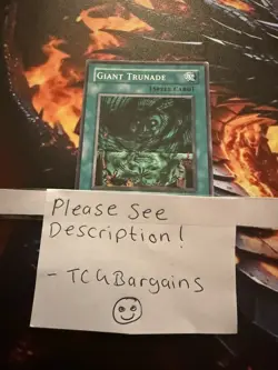 1x Giant Trunade Mixed Sets/Editions/Rarity Yugioh! cards see description! - Image 1