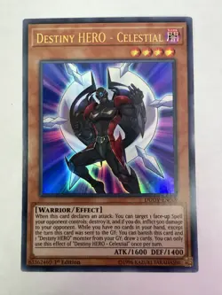 Yugioh - Destiny HERO - Celestial - Ultra - 1st - DUOV-EN069 - NM - Image 1