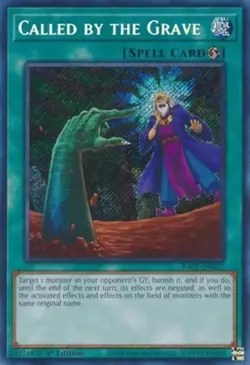 Yugioh! LP Called by the Grave - RA01-EN057 - Secret Rare - 1st Edition Lightly - Image 1