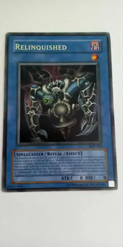 yugioh TCG Relinquished SDP-001 - Image 1