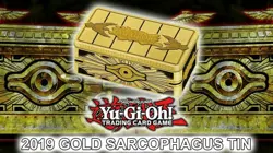 Yugioh 2019 Gold Sarcophagus Tin Sealed 3 Mega Packs + Promos **HOT** + Bonus - Image 1