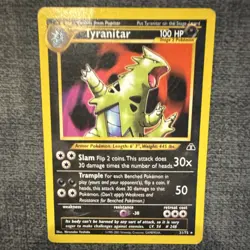 Nintendo Pokemon Tyranitar 31/75 Neo Discovery 2001 Stage 2 - Image 1