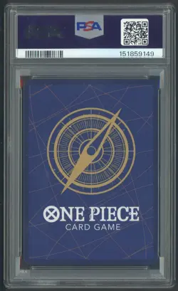 2024 One Piece Monkey D Luffy Promos Convention Exclusive Foil PSA 10 GEM MINT - Image 2